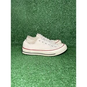 Converse Chuck 70 Low OX Womens Size 9 White Casual Skate Shoes Retro Sneakers